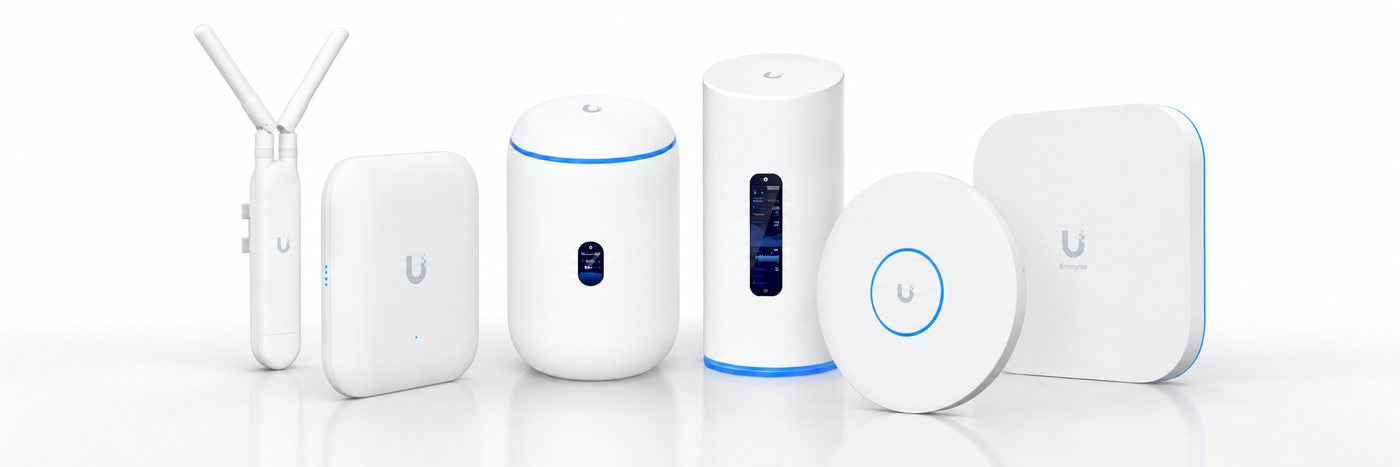 Ubiquiti UniFi business Wi-Fi access points and gateways installed by One-Stop for businesses across Central Pennsylvania
